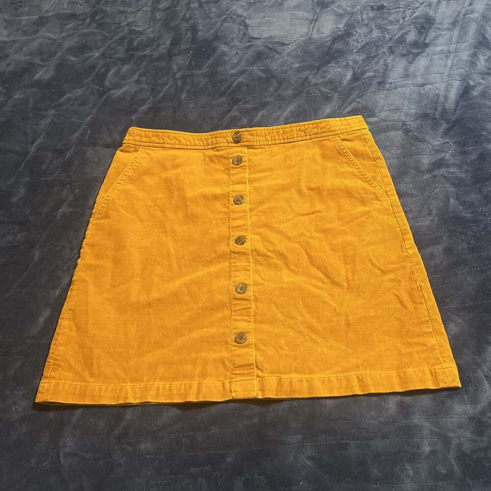 J. Crew Factory Mini Skirt Corduroy SZ14
